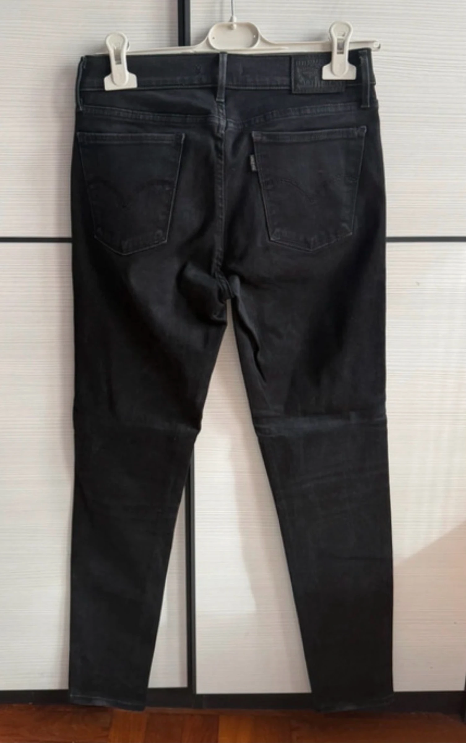 Calça jeans skinny preta Levi's 710 Super Skinny tamanho 29 – photo 3